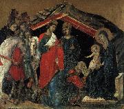 Duccio di Buoninsegna The Maesta Altarpiece oil painting artist